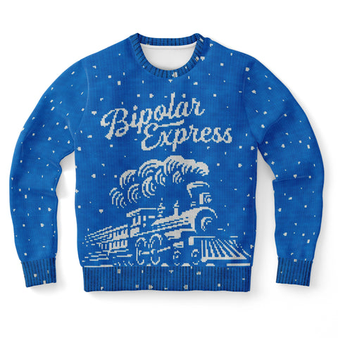 Bipolar Express - Athletic Sweatshirt