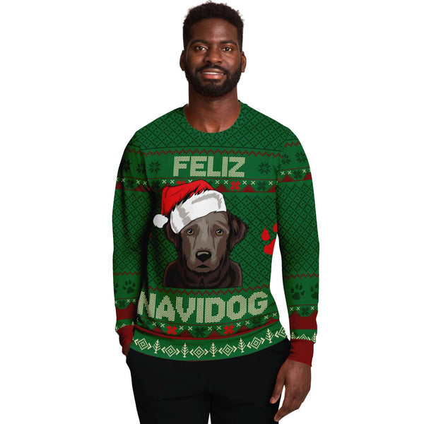 Feliz Navidog - Labrador - Athletic Sweatshirt
