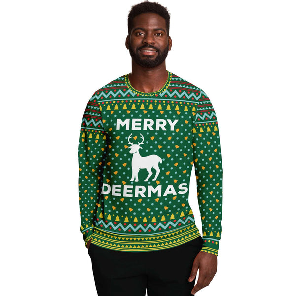 Merry Deermas - Athletic Sweatshirt