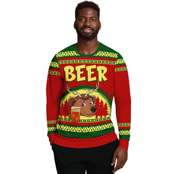 Beer Deer - Athletic Sweatshirt