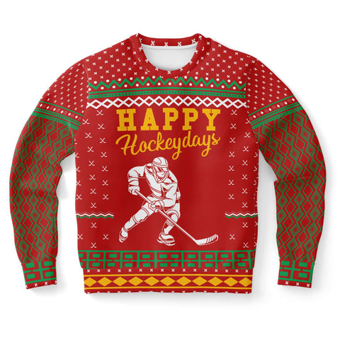 Happy Hockeydays - Athletic Sweatshirt