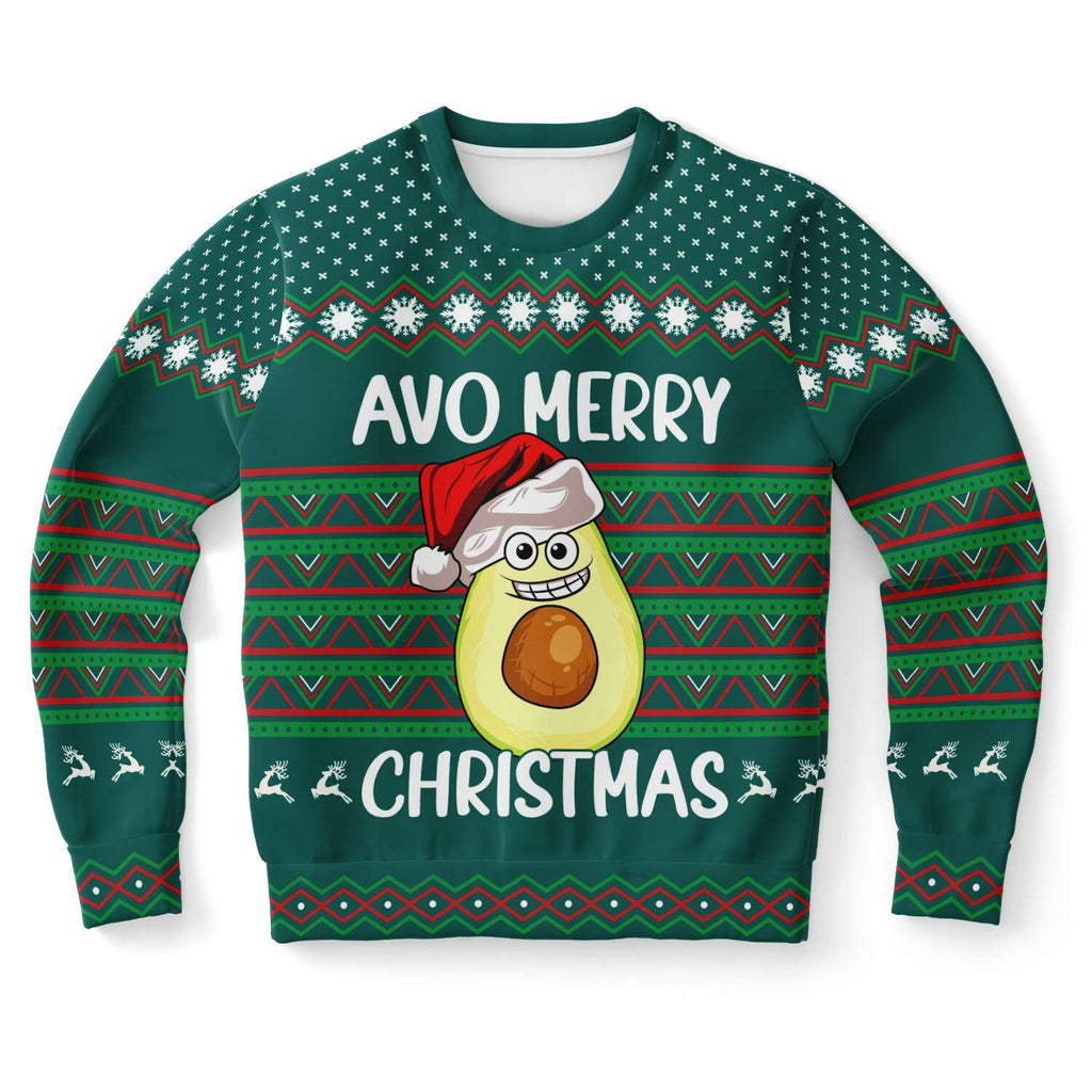 Avo Merry Christmas - Athletic Sweatshirt