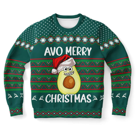 Avo Merry Christmas - Athletic Sweatshirt