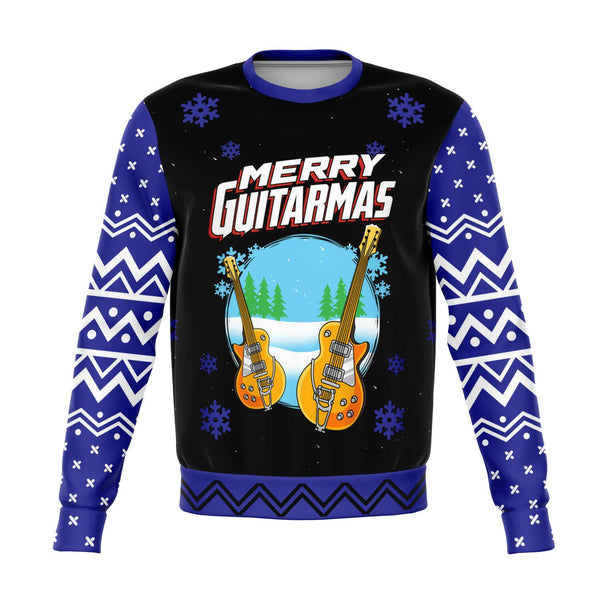 Merry Guitarmas - Athletic Sweatshirt