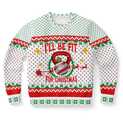 Fit for Christmas - Athletic Sweatshirt