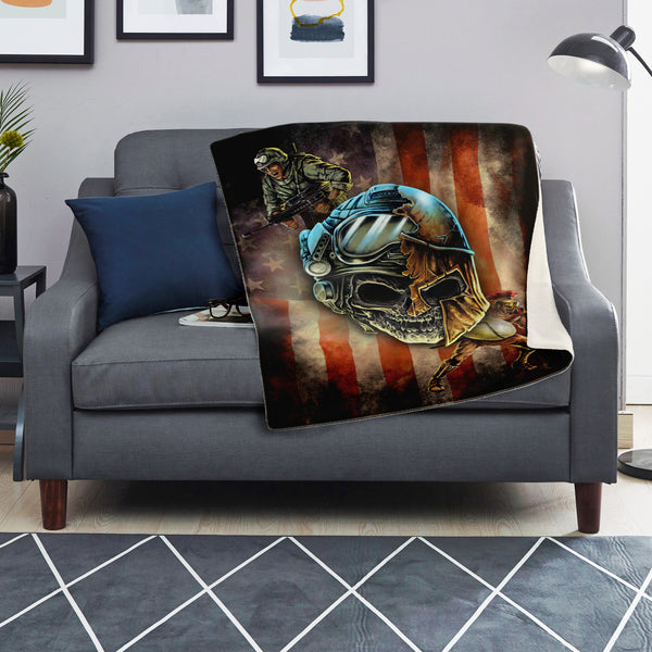 Spartan Warrior Soldier - Blanket