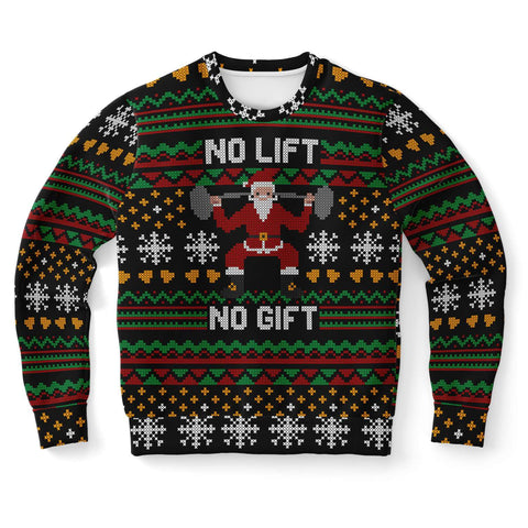 No Lift No Gift - Athletic Sweatshirt