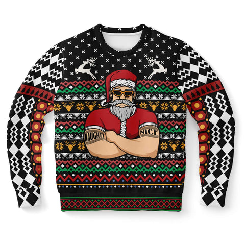 Santa Bouncer - Athletic Sweatshirt