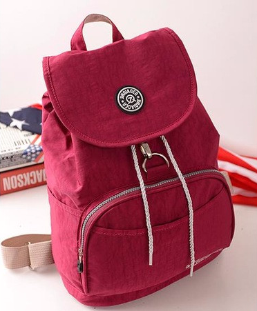 10 Colors Waterproof Nylon Backpack for Women