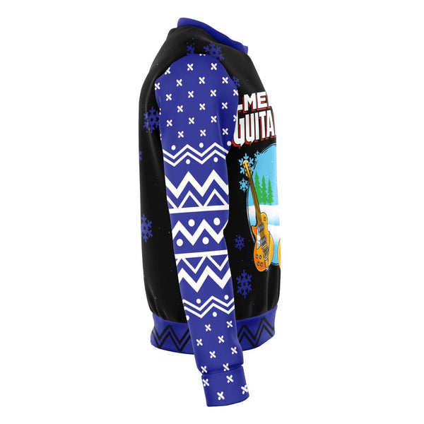 Merry Guitarmas - Athletic Sweatshirt