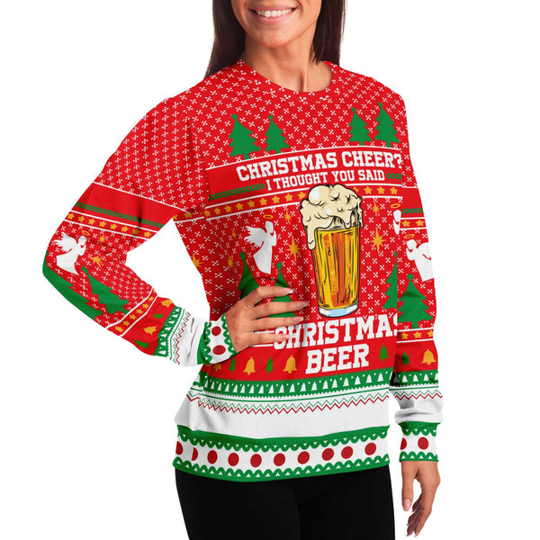 Christmas Beer - Athletic Sweatshirt