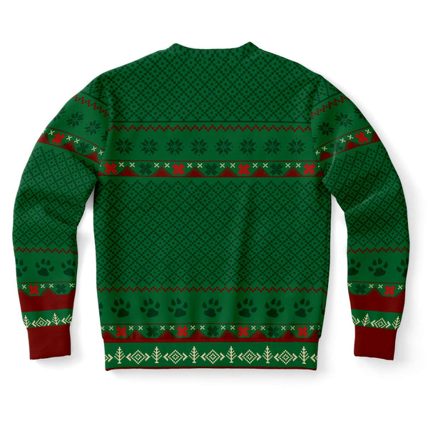 Feliz Navidog - French Bulldog - Athletic Sweatshirt