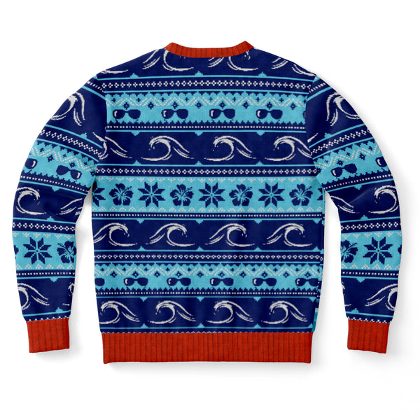 Surfing Swells - Athletic Sweatshirt
