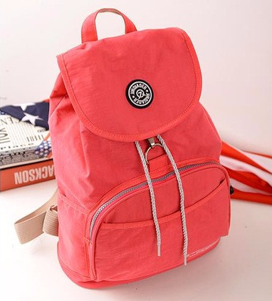 10 Colors Waterproof Nylon Backpack for Women