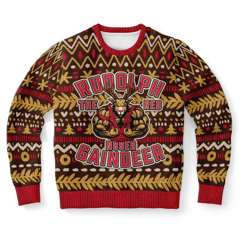 Rudolph the Red Nosed Gaindeer - Athletic Sweatshirt