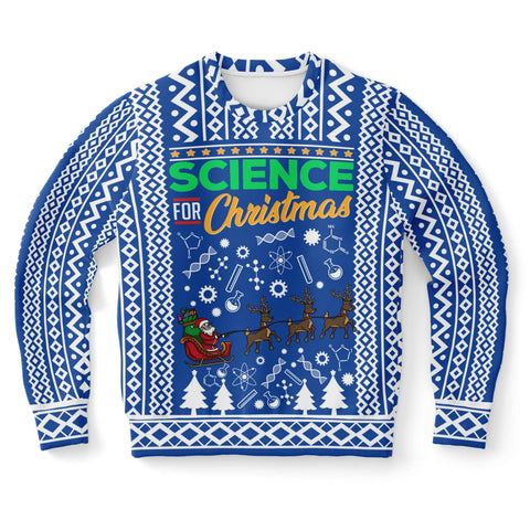 Science for Christmas - Athletic Sweatshirt