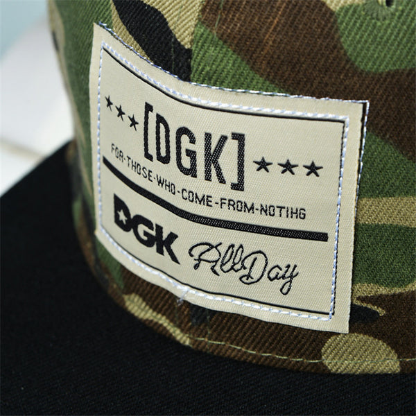 DGK All day Brand snapback baseball cap