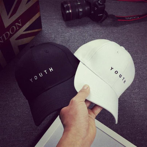 FREE Fashion Letter Solid Adjustable Snapback Baseball Cap