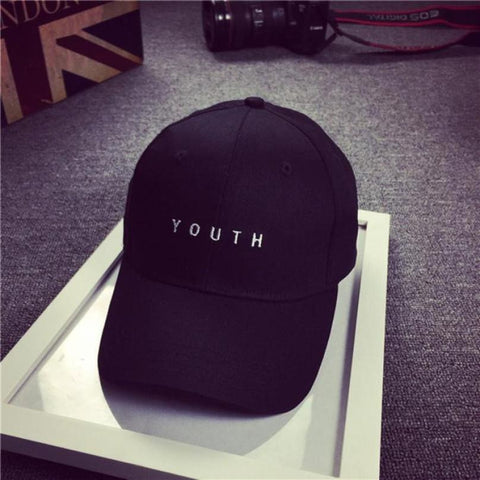FREE Fashion Letter Solid Adjustable Snapback Baseball Cap