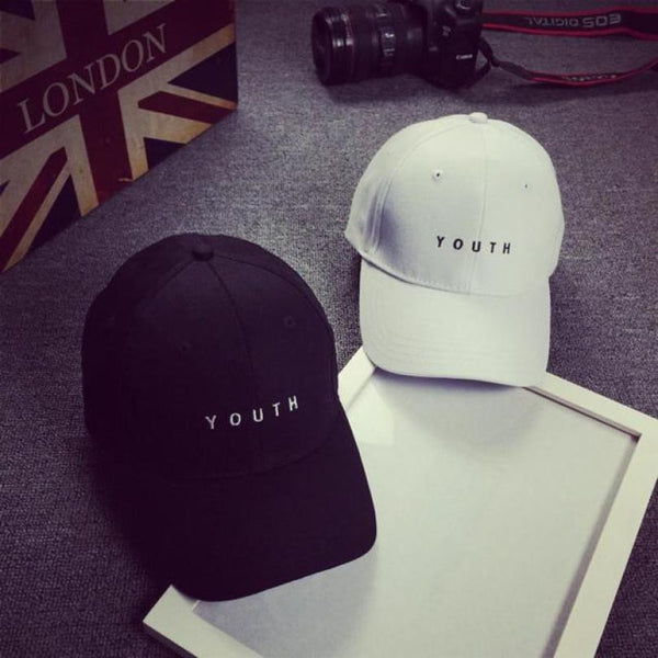 FREE Fashion Letter Solid Adjustable Snapback Baseball Cap
