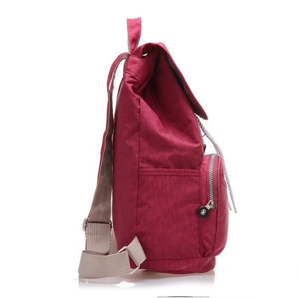 10 Colors Waterproof Nylon Backpack for Women
