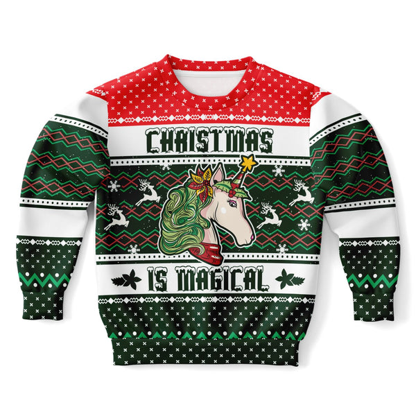 Magical Unicorn - Athletic Kids/Youth Sweatshirt