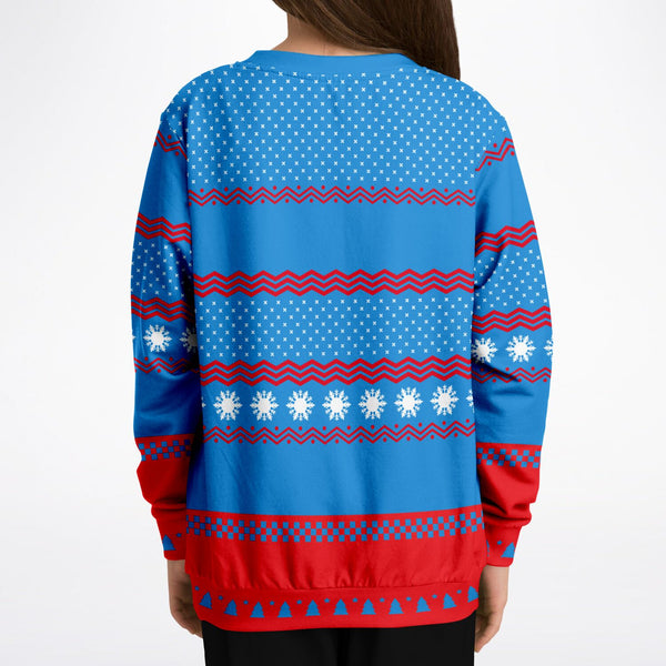 Meowy Christmas - Athletic Kids/Youth Sweatshirt