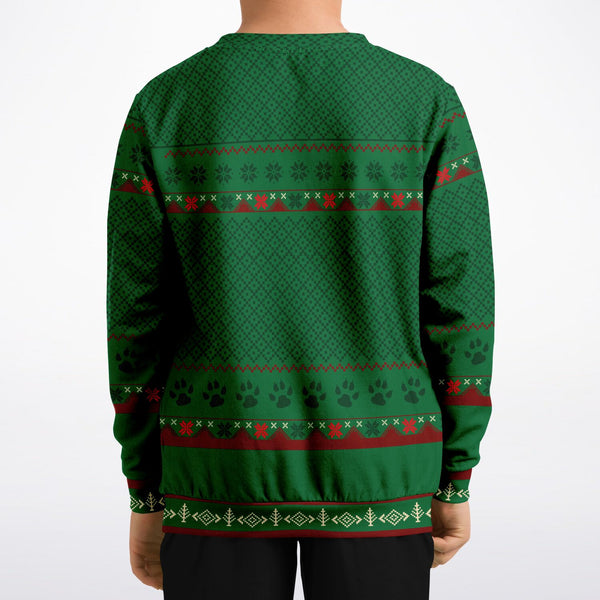 Feliz Navidog - Labrador - Athletic Kids/Youth Sweatshirt