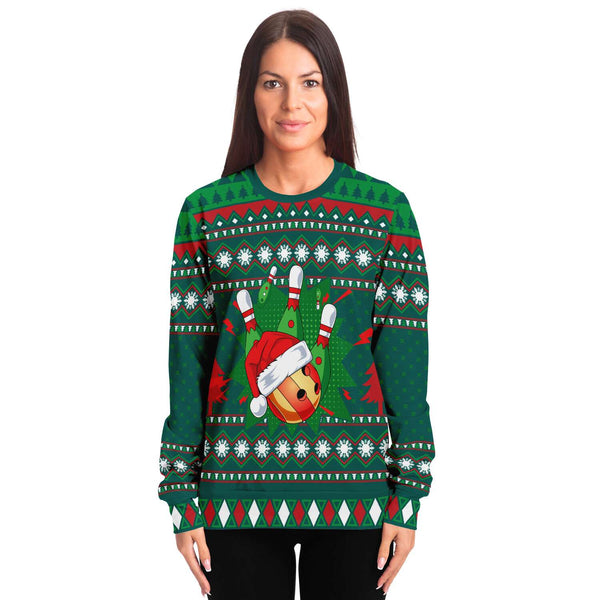 Happy Bowling - Athletic Sweatshirt