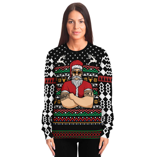 Santa Bouncer - Athletic Sweatshirt