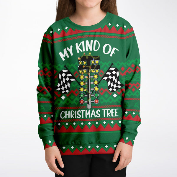 My kind of Christmas Tree - Athletic Kids/Youth Sweatshirt