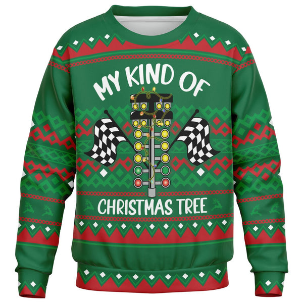 My kind of Christmas Tree - Athletic Kids/Youth Sweatshirt