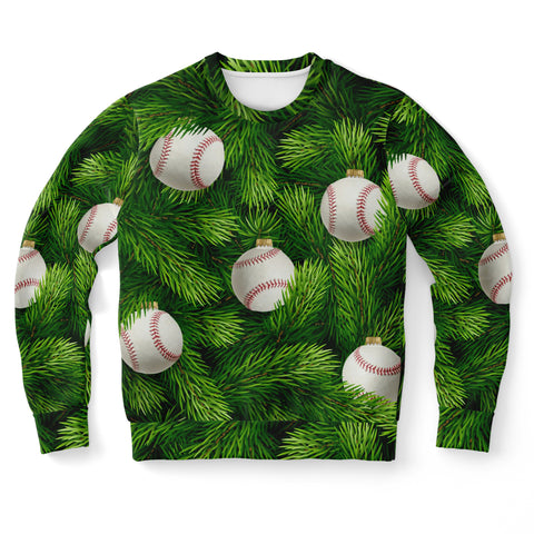 Baseball Tree - Athletic Sweatshirt
