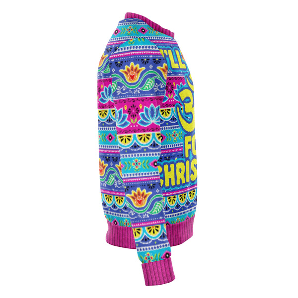 Om for Christmas - Athletic Sweatshirt