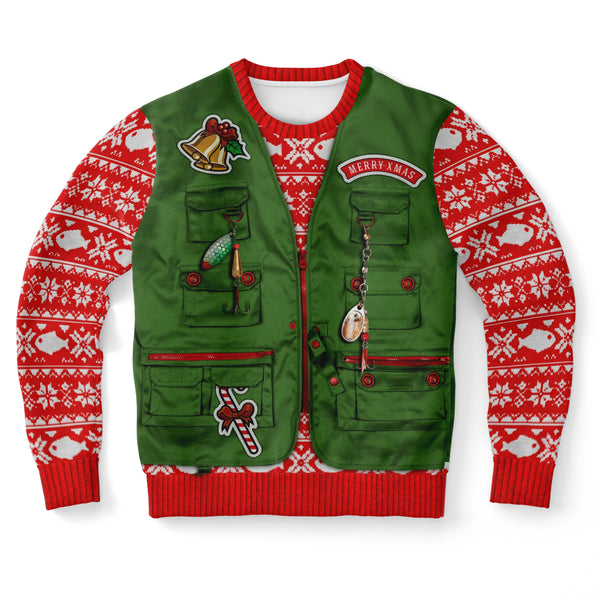 Merry Fishmas - Athletic Sweatshirt
