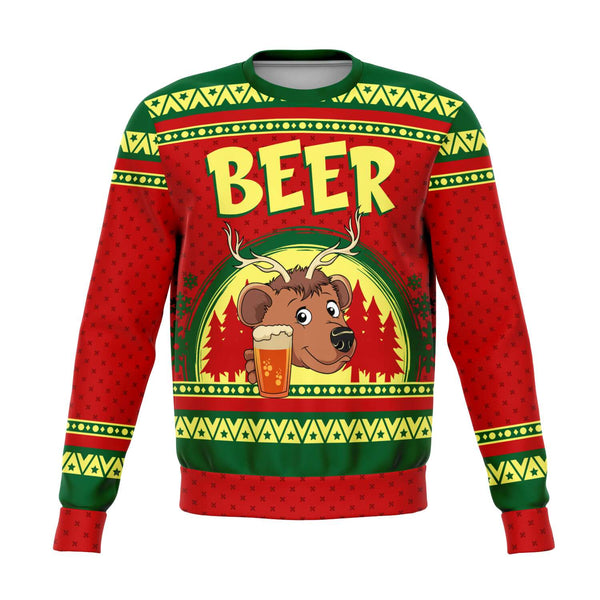 Beer Deer - Athletic Sweatshirt