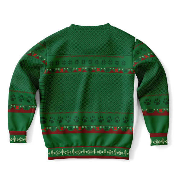 Feliz Navidog - Labrador - Athletic Kids/Youth Sweatshirt