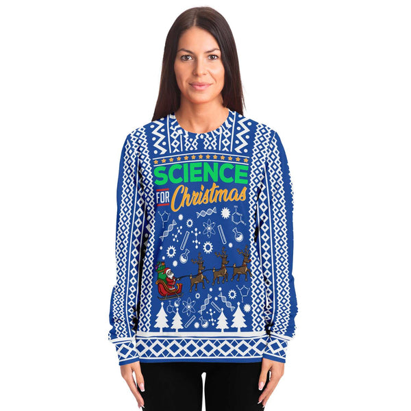 Science for Christmas - Athletic Sweatshirt