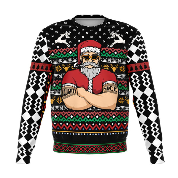 Santa Bouncer - Athletic Sweatshirt