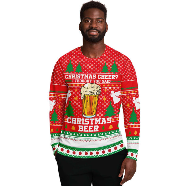 Christmas Beer - Athletic Sweatshirt