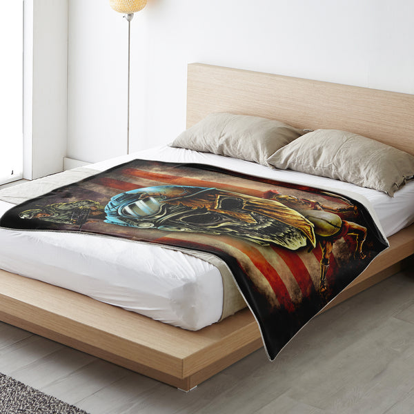 Spartan Warrior Soldier - Blanket