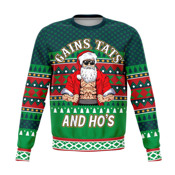 Gains Tats & Ho's - Athletic Sweatshirt