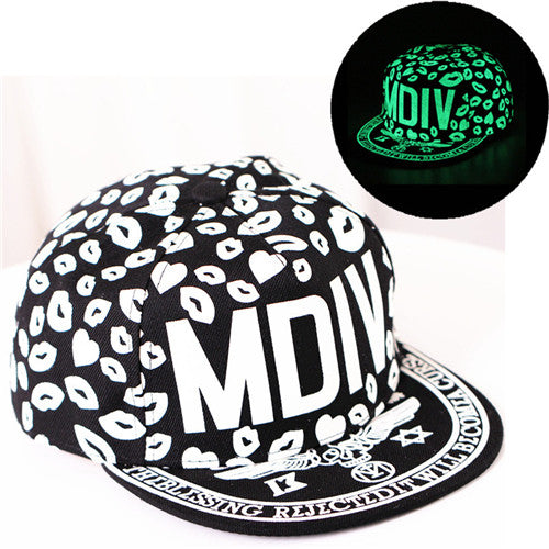 iMucci Graffiti Fluorescent Light Unisex Snapback Baseball Cap