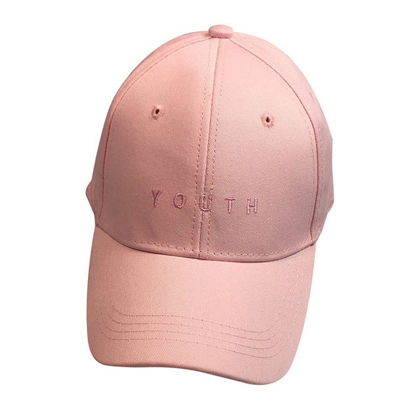 FREE Fashion Letter Solid Adjustable Snapback Baseball Cap